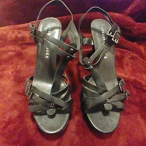 Faux Leather with Buckles